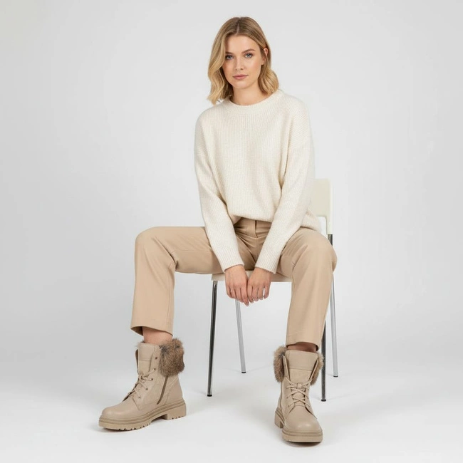 Členkové Topánky Armodo - 5-1453-012 Vanilia Lico+Galaxy