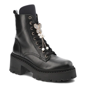 Členkové Topánky Chebello - 4590_-002-000-MIC-S303 Czarny