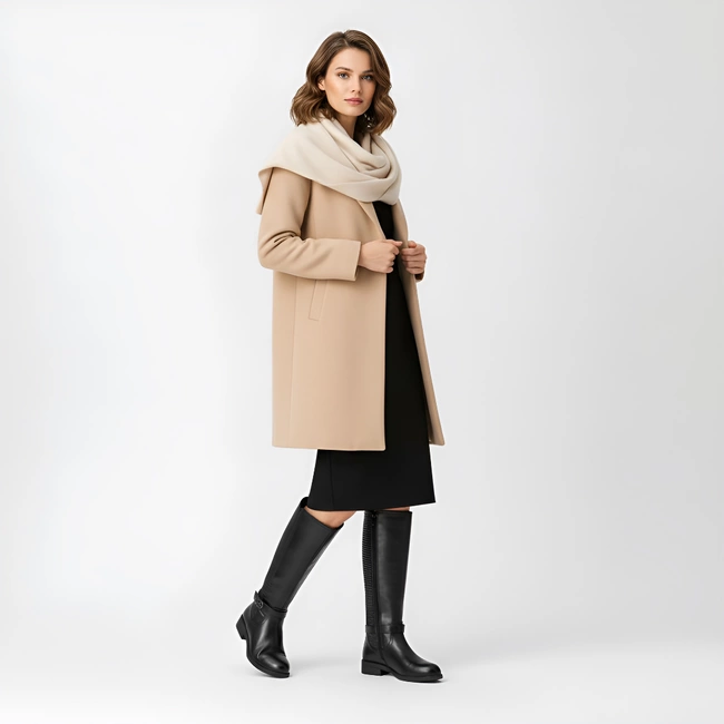 Čižmy FILIPPO - DKZ7331/25 BK Czarny