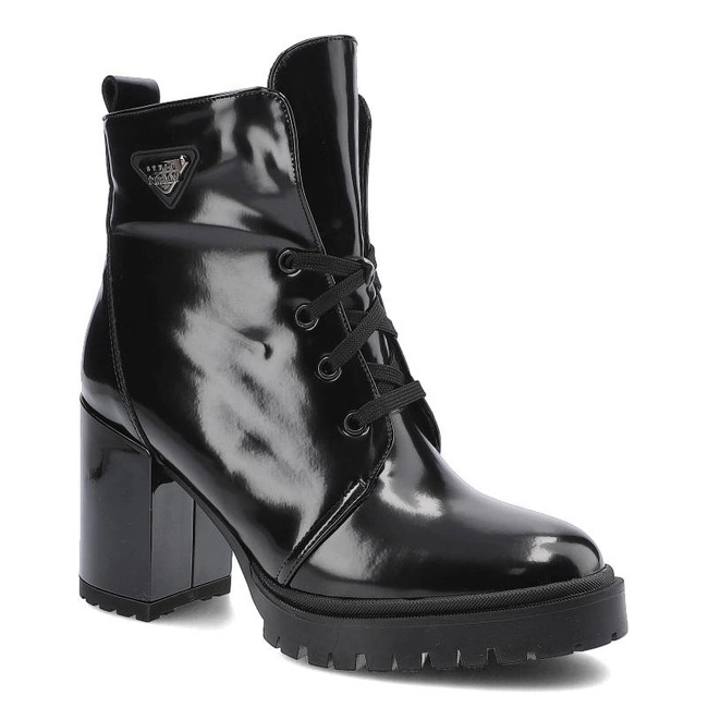 Členkové Topánky Karino - 3873/090-F Czarny/Lakier