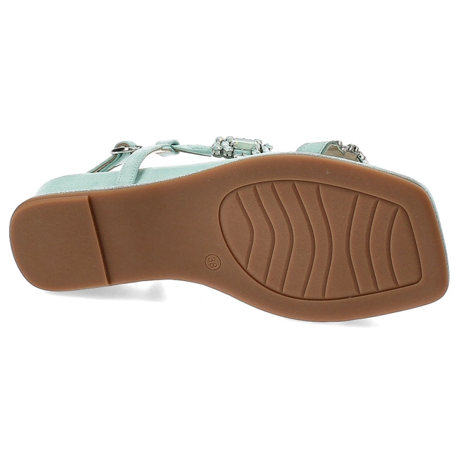 Sandále Alma en Pena - V240742 Suede Mint