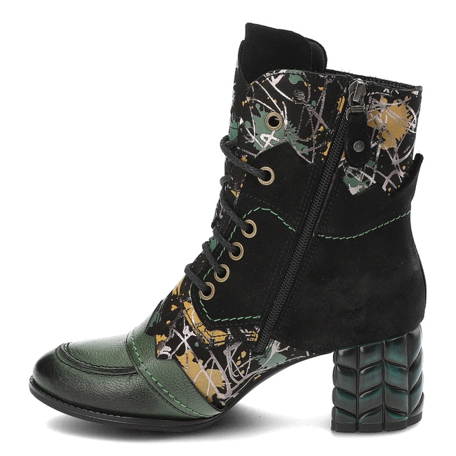 Členkové Topánky Maciejka - 06160-01/00-7 Czarny+Zielony