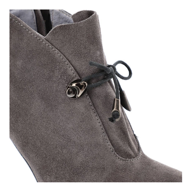 Členkové Topánky Karino - 1850/002-P Szary