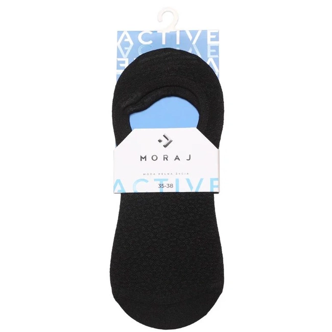 Baleríny MORAJ 3 Pary - CDB200-402 Black