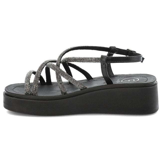 Sandále FILIPPO - DS6898/25 BK Czarny