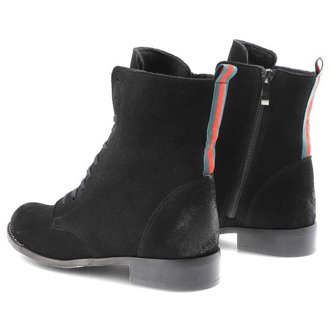 Členkové Topánky Pro-Moda - 2315 Czarny Welur 028