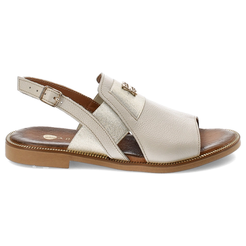 Sandále Armodo - 40385 V.Beż+Zł.