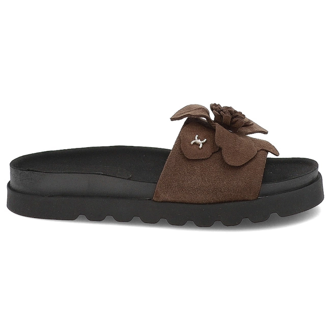 Šľapky KARINO - 5820/015-P Cervo/Welur