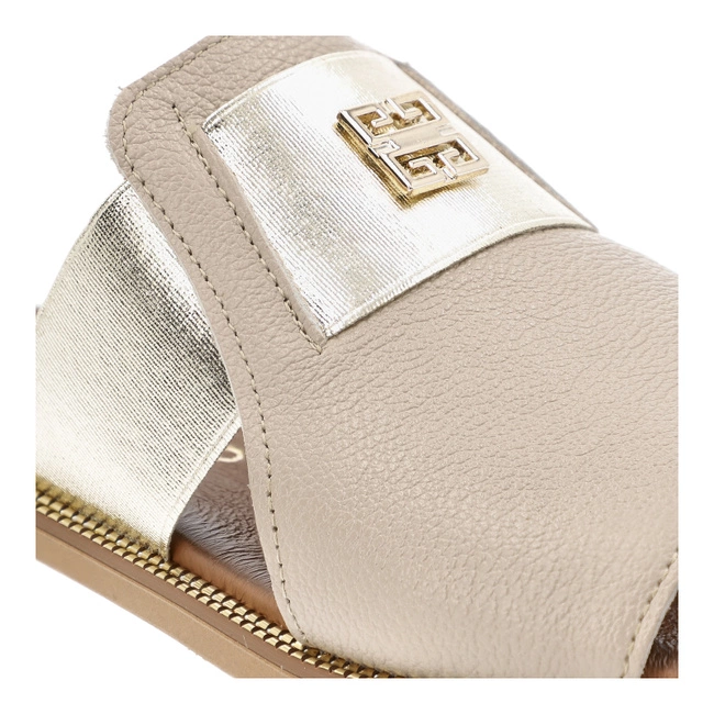 Šľapky ARMODO - 40423 V.Taupe/Złoty