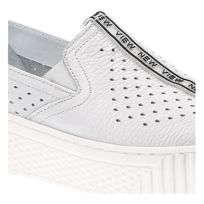 Poltopánky Pollonus - 5-1371-001 Biały Floter/Perforacja