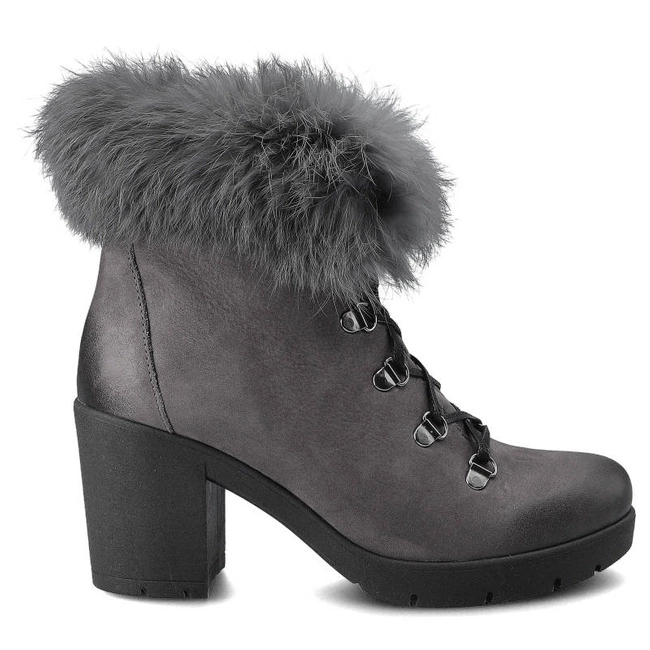 Členkové Topánky Lemar - 60178 S.Grafit/Królik