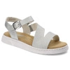 Sandále Rieker - V9110-90 Silver/Platinum