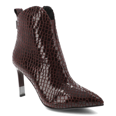 Členkové Topánky S.BARSKI - CR52-705 Wine