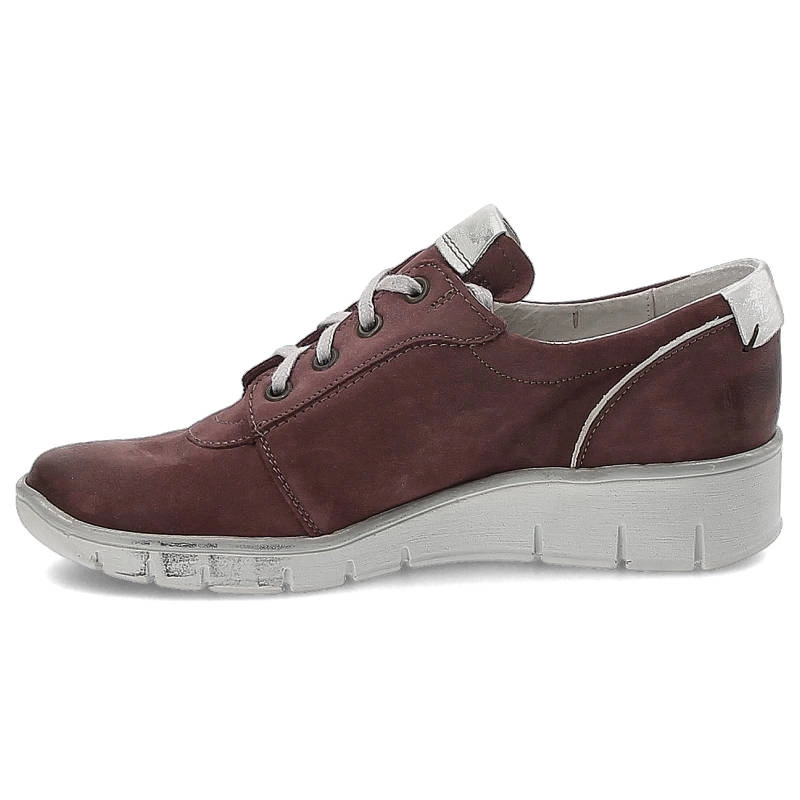 Poltopánky Pollonus - 5-0902-031 Bordo Samuel/Srebro