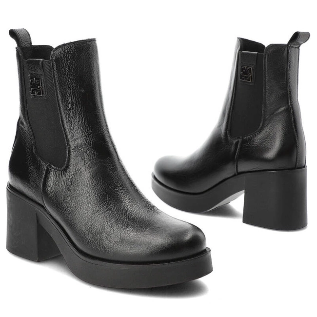 Členkové Topánky Lemar - 60429 V.Czarny+Cn.