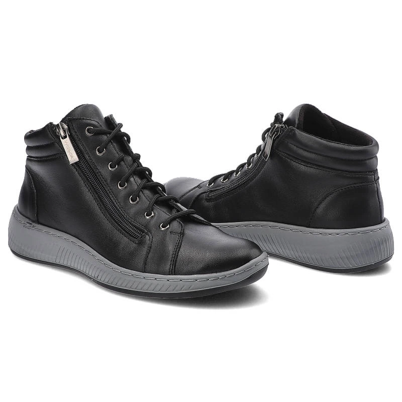 Členkové Topánky Wasak - 0595 Czarny