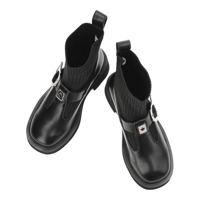 Členkové Topánky S.Barski - MR880-075 Black