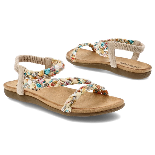 Sandále ARTIKER - 56C1271 Beige/Yellow