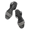 Sandále Marco Tozzi - 2-28207-20 098 Black Comb