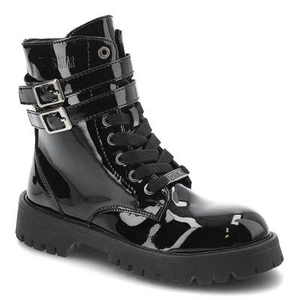 Šnúrovacie Členkové Topánky Big Star - KK374131 Czarny