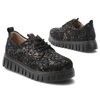 Tenisky FILIPPO - DP6846/25 BK FL Czarny Kwiaty
