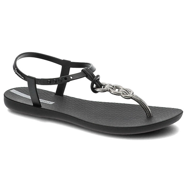 Sandále Ipanema - 83183 Black/Silver 21128