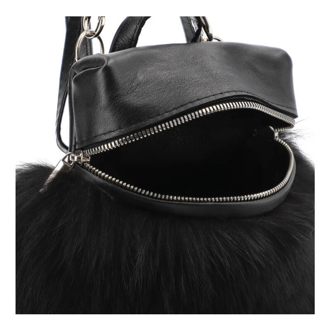 Kabelka Luka-Pelli - T32-8 Z Naturalnym Futrem Z Lisa