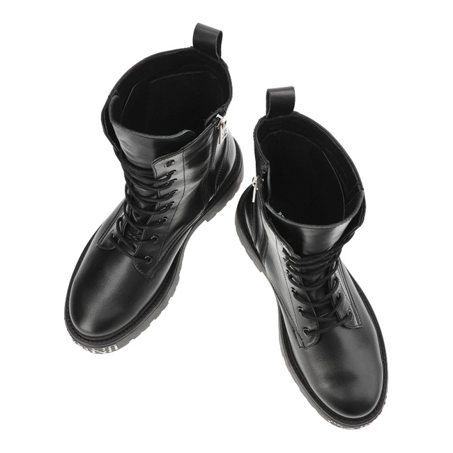 Členkové Topánky Carinii - B9873_-E50-000-000-G58 Czarny