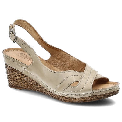 Sandále Pollonus - 5-0789-017 Capucino