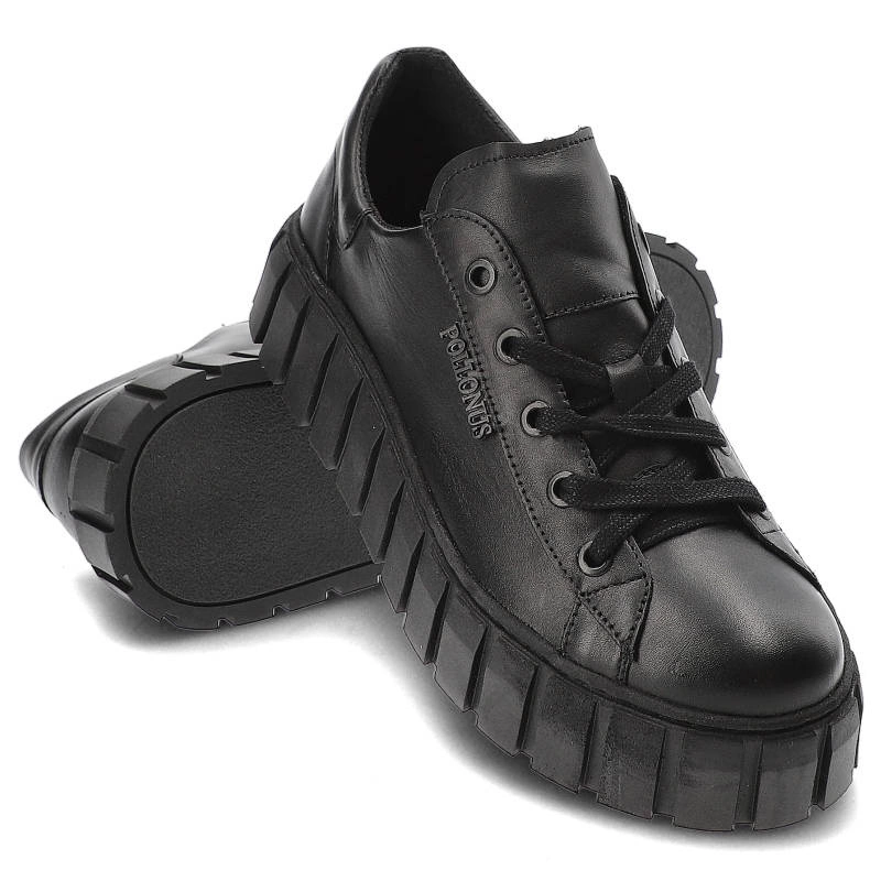 Tenisky Pollonus - 5-1578-003 Czarny Lico