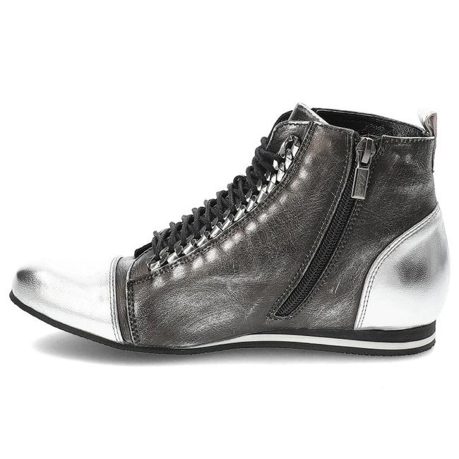 Členkové Topánky Libero - 4925 Nikiel/Srebro 125/112