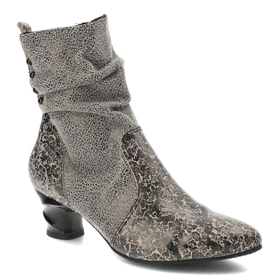 Členkové Topánky Armodo - 7097A Beige/Schwarz