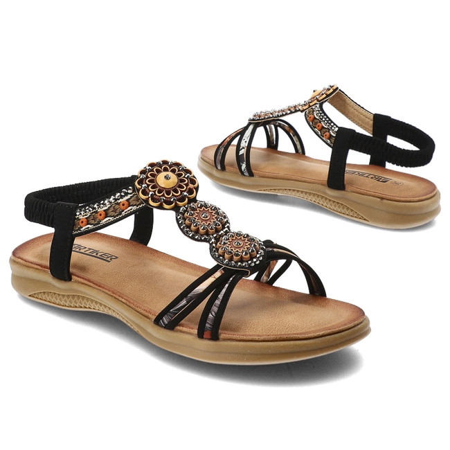 Sandále Artiker - 54C1333 Czarny