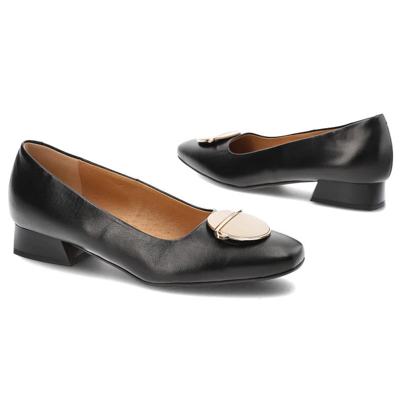 Lodičky Espirito - C-1173/2 Czarny Lico/Ozdoba