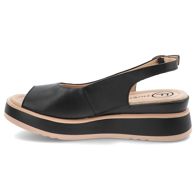 Sandále FILIPPO - DS6153/25 BK Czarny