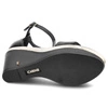 Sandále Carinii - B8712_-E50-000-000-D72 Czarny