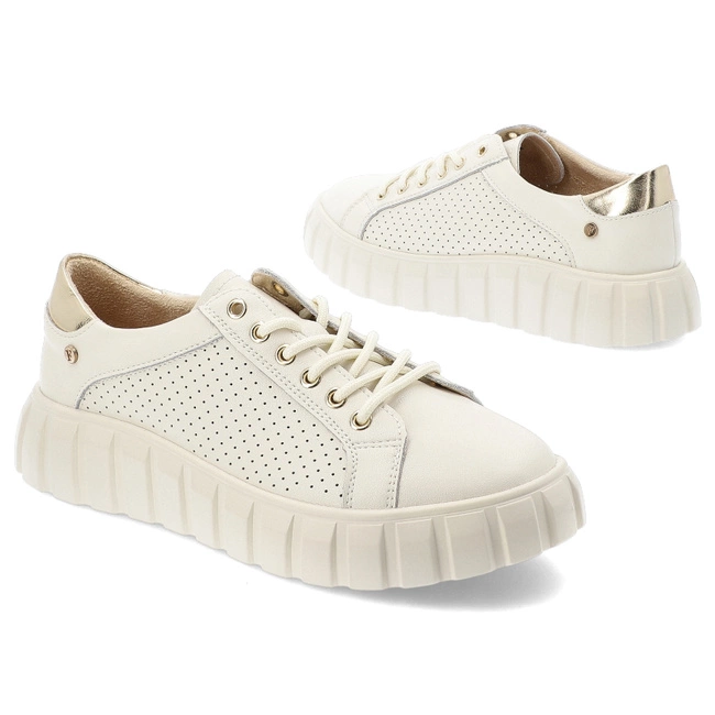 Tenisky FILIPPO - DP4535/25 BE Beżowy