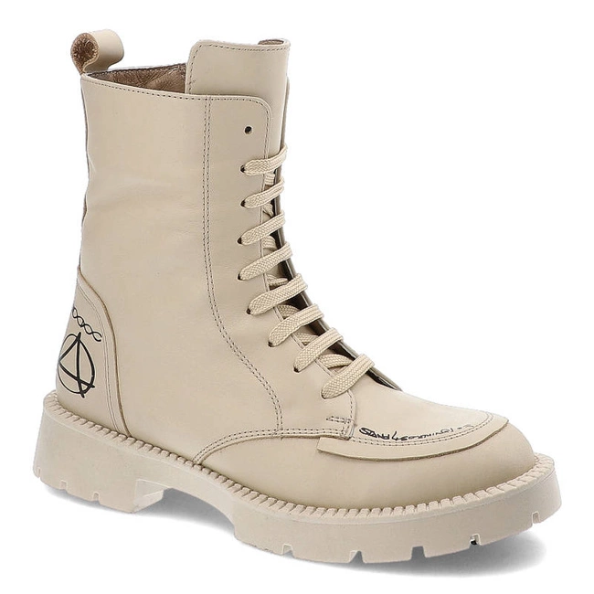 Členkové Topánky Ravini - G143 2201 Beż 210