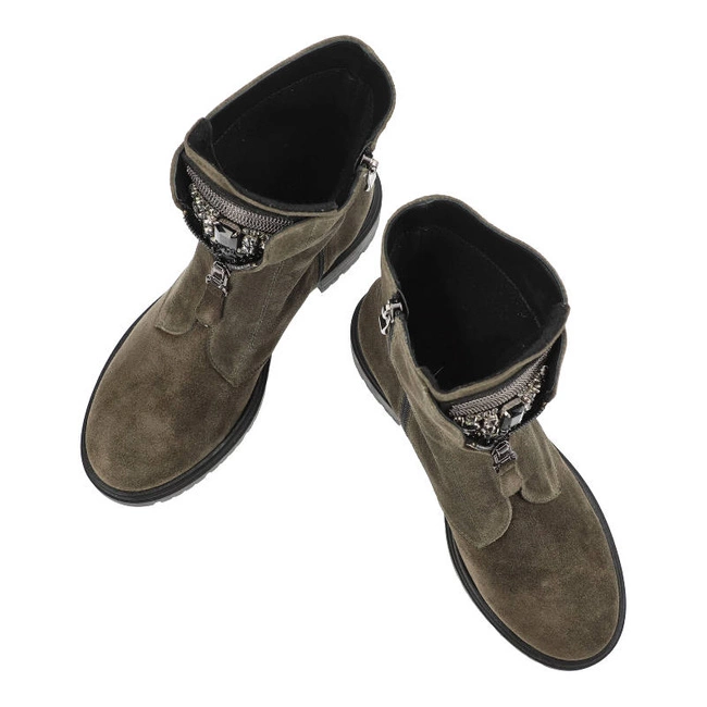 Členkové Topánky Armodo - 2601 Khaki 441