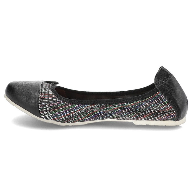 Baleríny La’viano - 290 PASKI / CZARNY