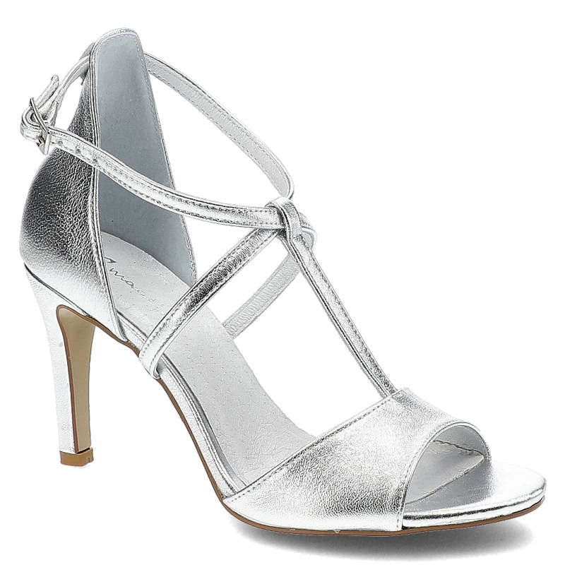 Sandále Maciejka - 2755J-35/00-1 Srebro