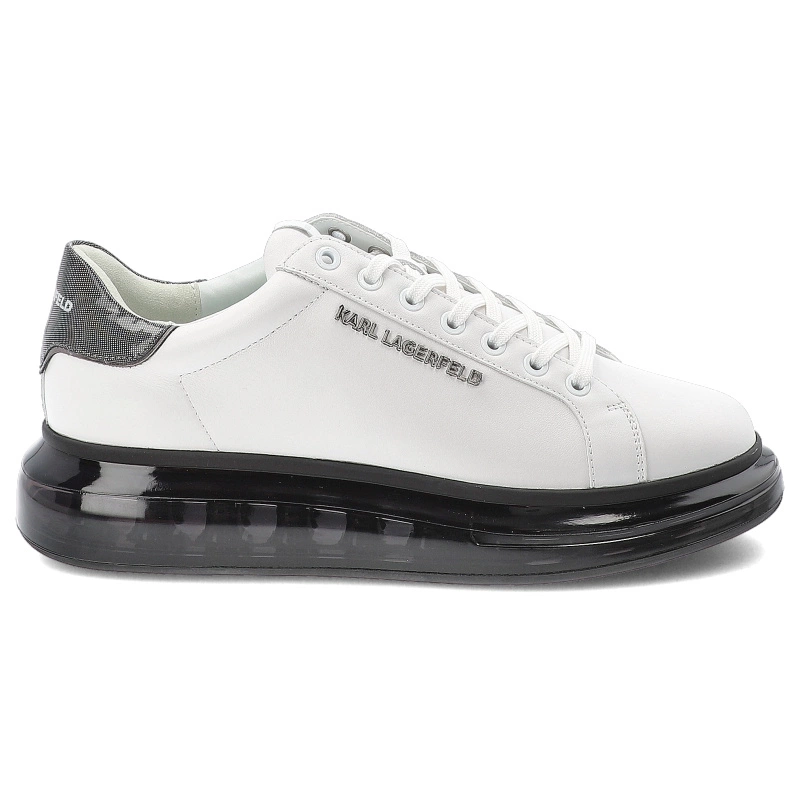Tenisky KARL LAGERFELD - KL52625 010 White Lthr w/Black