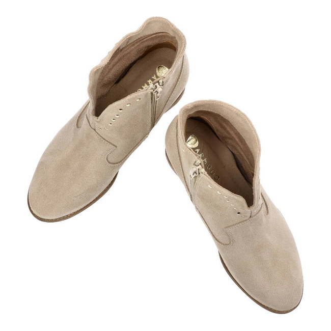 Členkové Topánky Armodo - 1396 Beż 2166