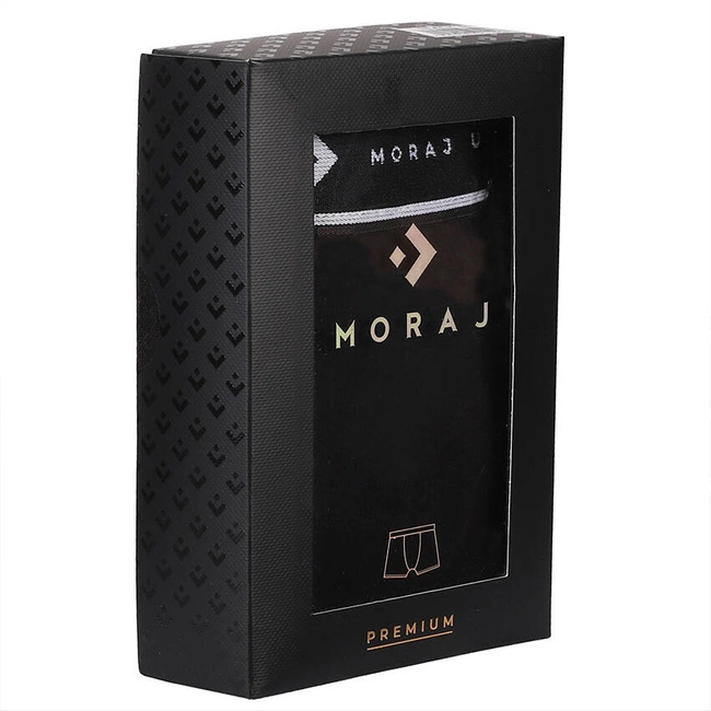Boxerky Moraj - MBX1500-003 Black 1 Para
