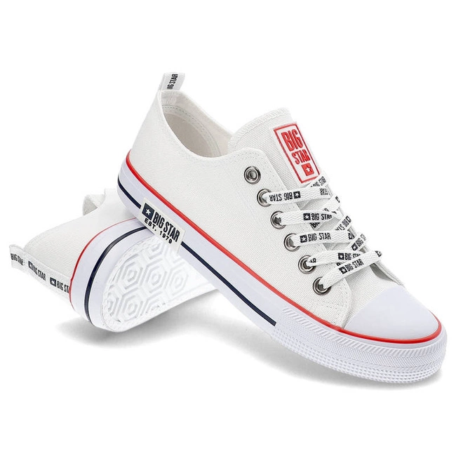 Plátenky Big Star - KK274101 Biały