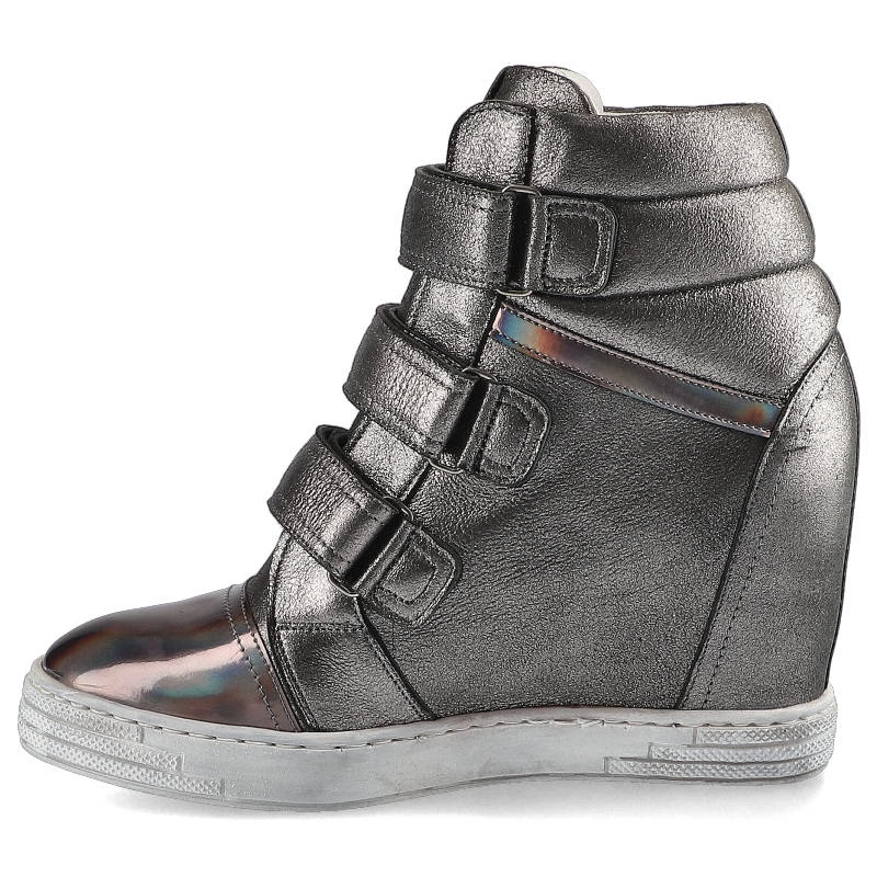 Tenisky Karino - 1694/127-P Srebrny/Szary