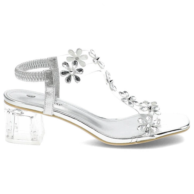 Sandále Sca'viola - H-12 Silver