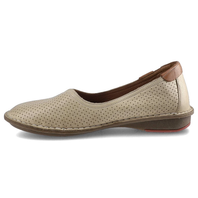 Poltopánky Lanqier - 40C322 Beżowy