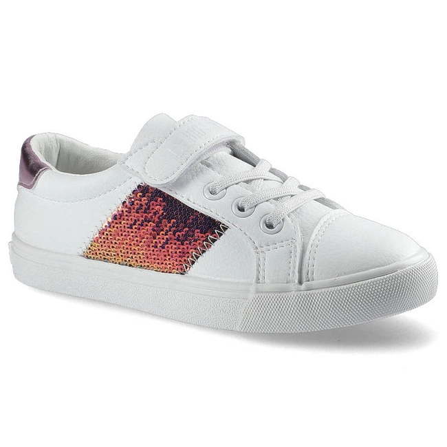 Plátenky Big Star - FF374080 Biały/Róż