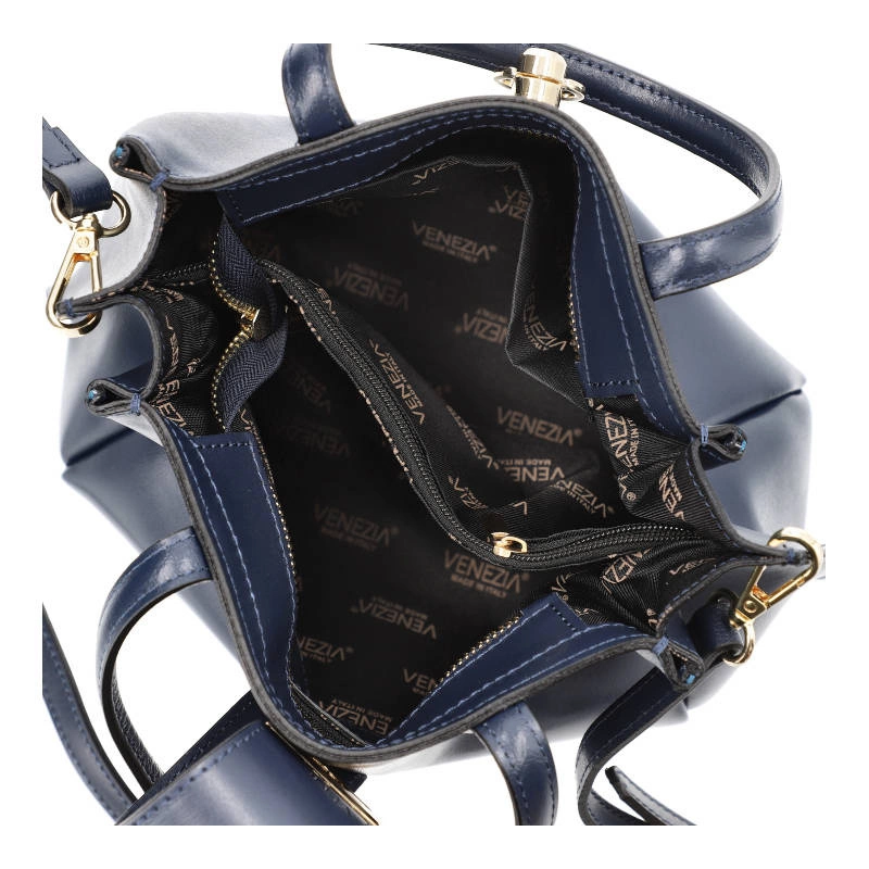 Kabelka Venezia - 100-2252-Y BO BS Granatowy